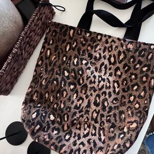 Ellen Originals Leopard Print Tote Bag – Made in USA